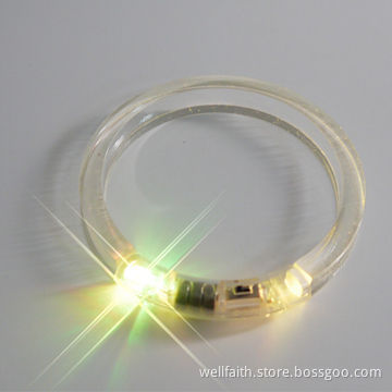 LED flashing tube bracelet with different colors